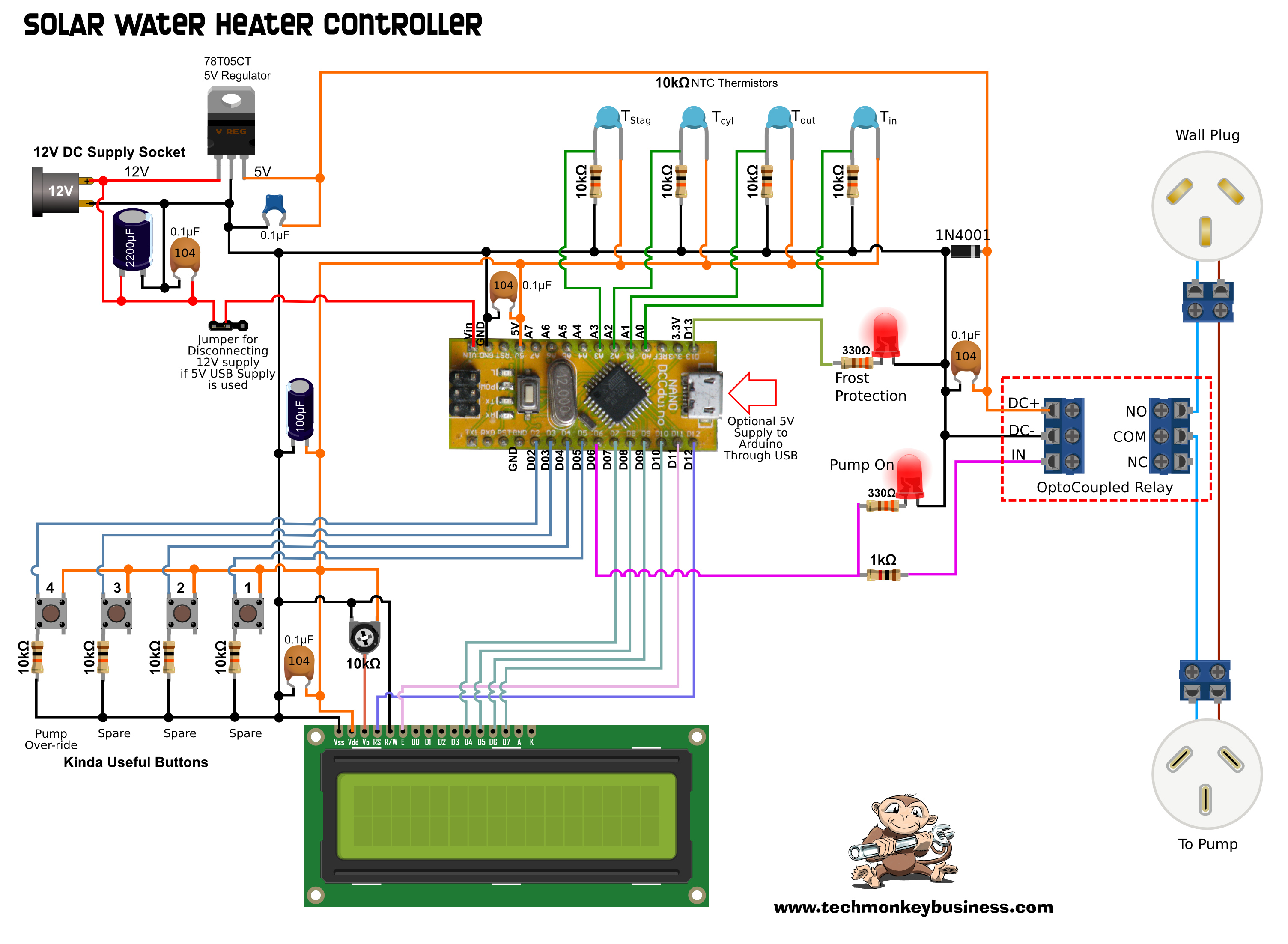 The Solar Water Heater Controller In The Real World