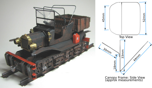 Vintage Railcar Assembly Diagram 2