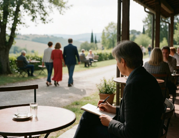 A Writer Observing