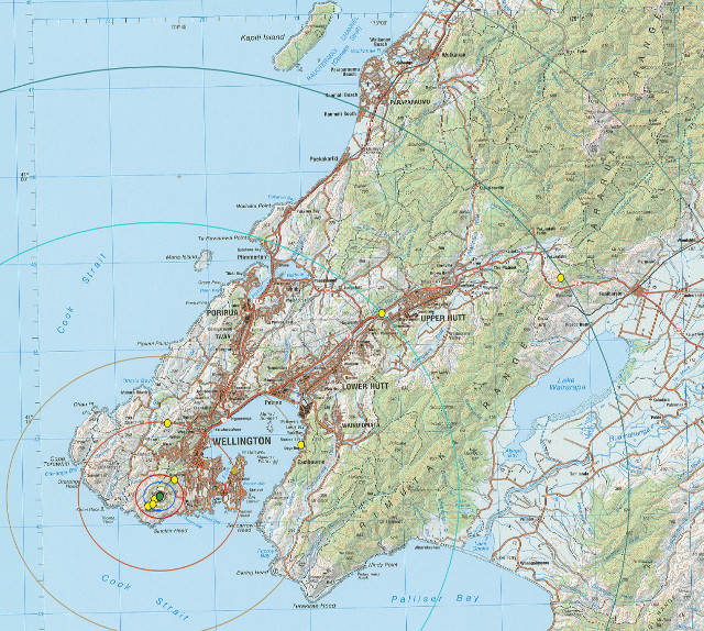Map of the region