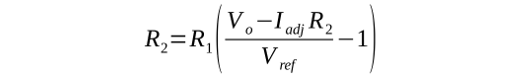 Expression to calculate R2